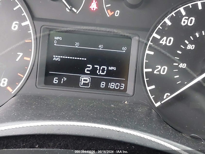 2016 Nissan Sentra S VIN: 3N1AB7AP3GY247261 Lot: 39440026