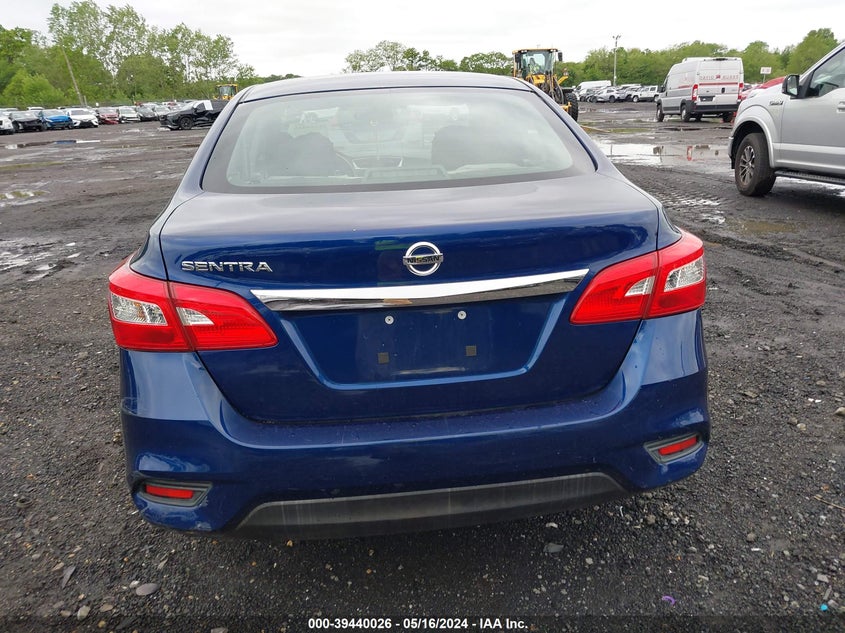 2016 Nissan Sentra S VIN: 3N1AB7AP3GY247261 Lot: 39440026