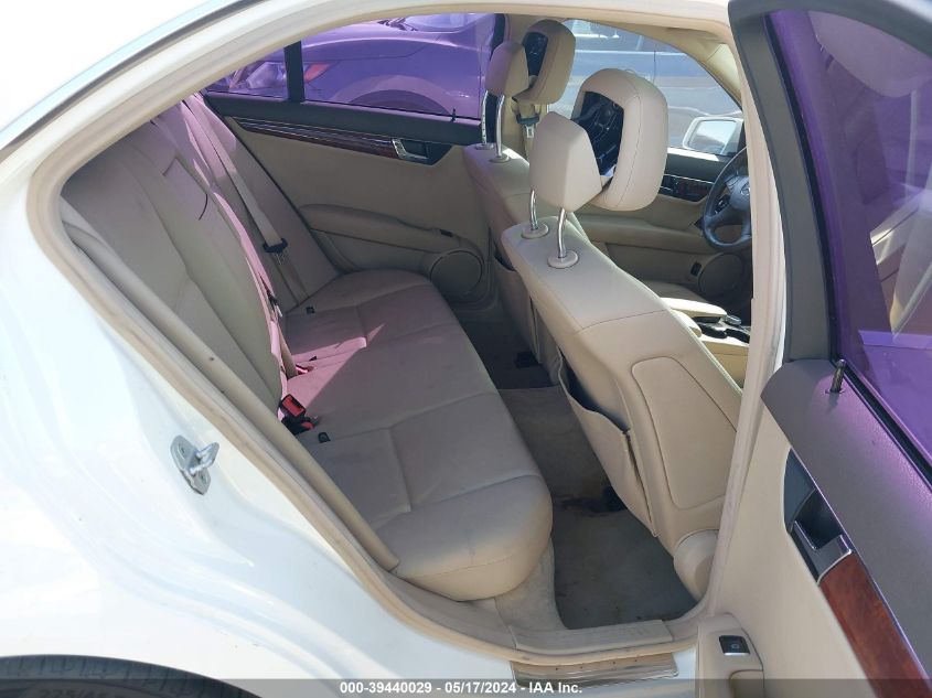 2011 Mercedes-Benz C 300 Luxury/Sport VIN: WDDGF5EB9BR172794 Lot: 39440029