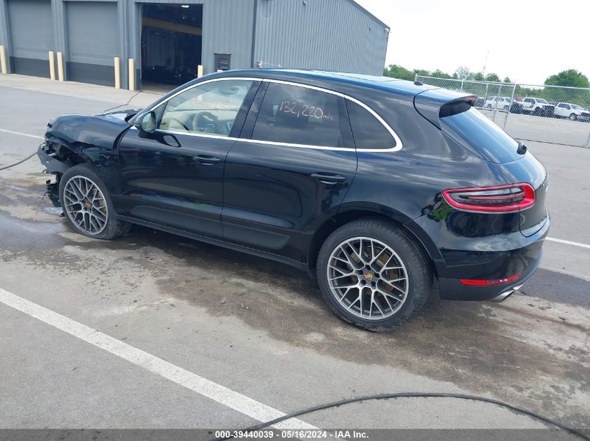 2016 Porsche Macan S VIN: WP1AB2A54GLB53749 Lot: 39440039