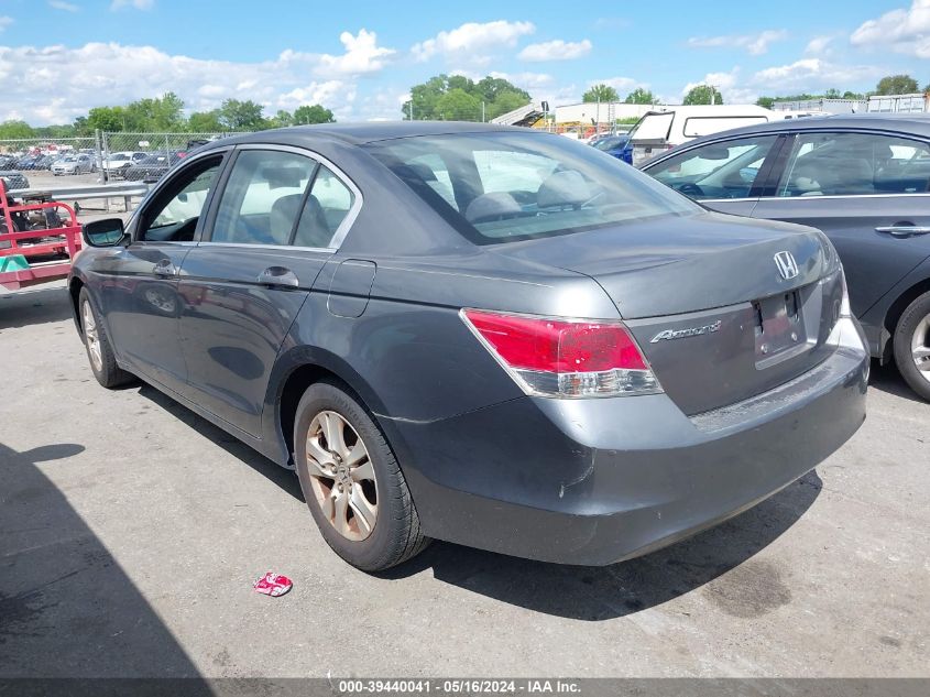 2009 Honda Accord 2.4 Lx-P VIN: 1HGCP26449A050696 Lot: 39440041