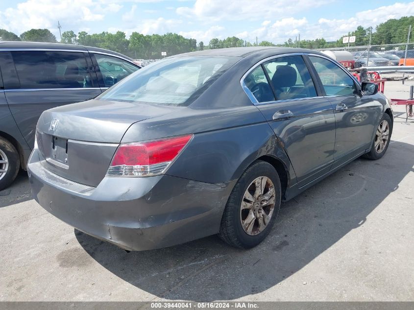 2009 Honda Accord 2.4 Lx-P VIN: 1HGCP26449A050696 Lot: 39440041