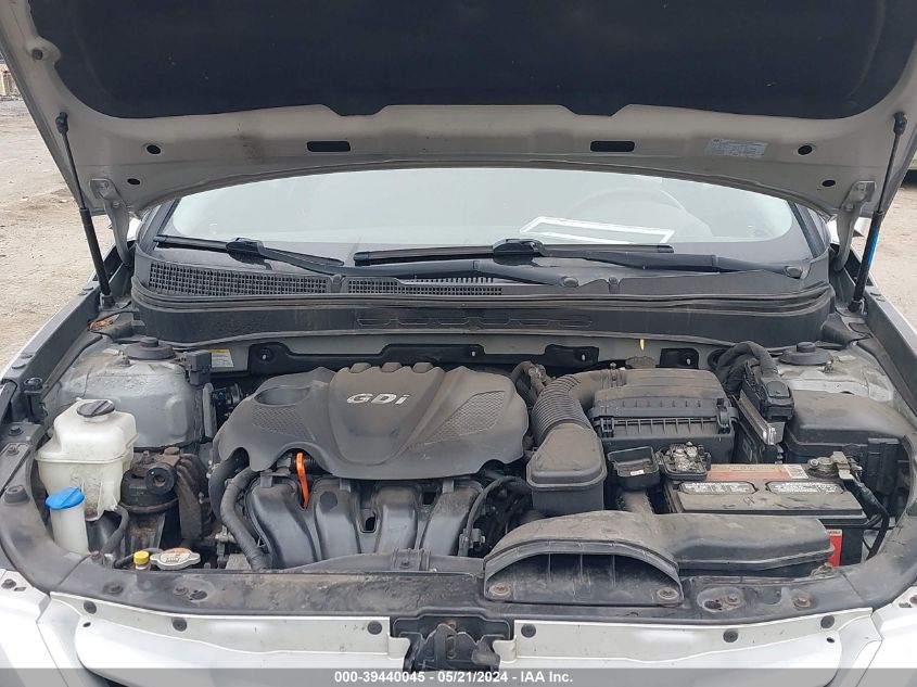 2013 Hyundai Sonata Gls VIN: 5NPEB4AC0DH651475 Lot: 39440045