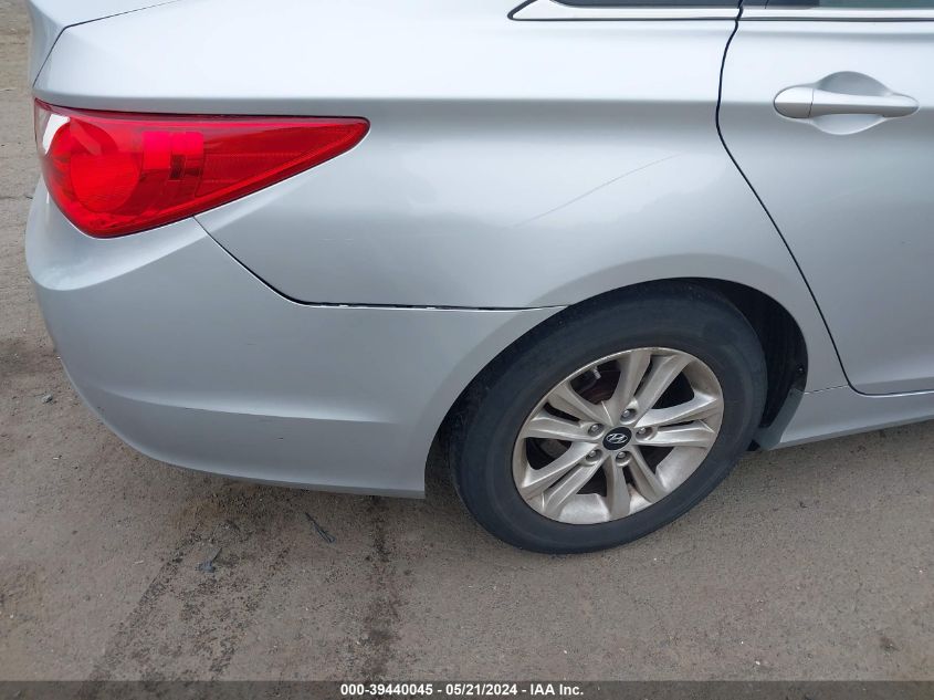 2013 Hyundai Sonata Gls VIN: 5NPEB4AC0DH651475 Lot: 39440045