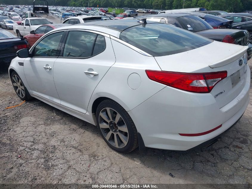 2012 Kia Optima Sx VIN: 5XXGR4A66CG067705 Lot: 39440046