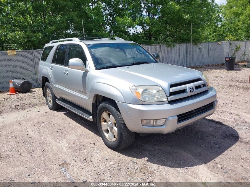 2003 Toyota 4Runner Limited V8 VIN: JTEBT17R338005656 Lot: 39440048