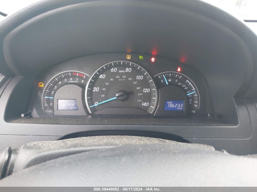 2012 Toyota Camry Le VIN: 4T1BF1FK6CU167963 Lot: 39440052