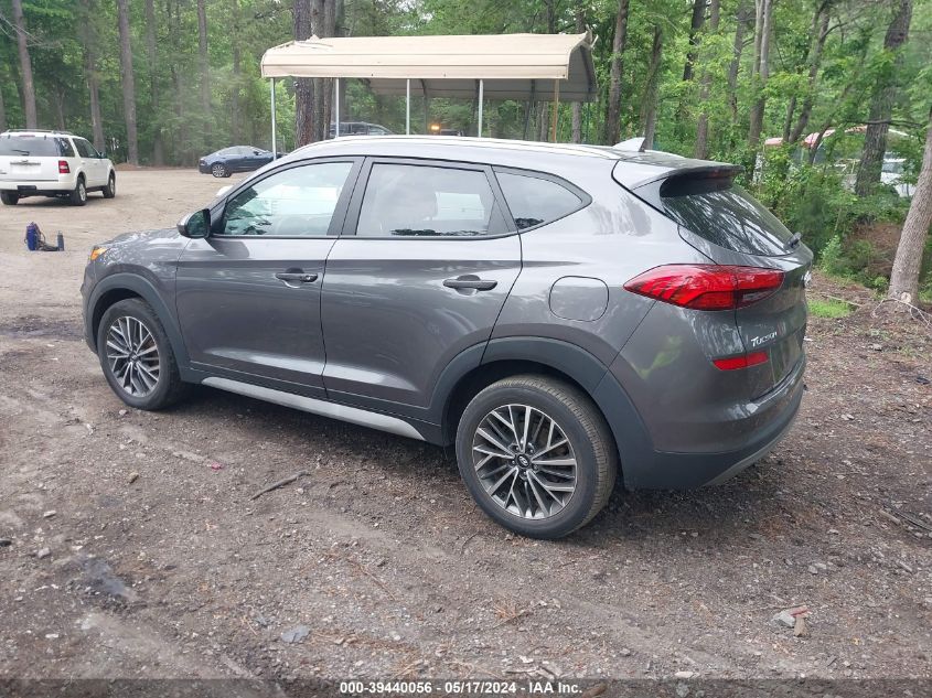 2021 Hyundai Tucson Sel VIN: KM8J33AL2MU354778 Lot: 39440056