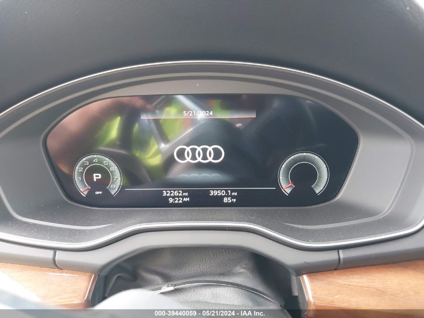 2022 Audi Q5 Premium Plus 45 VIN: WA1EAAFYXN2123798 Lot: 39440059