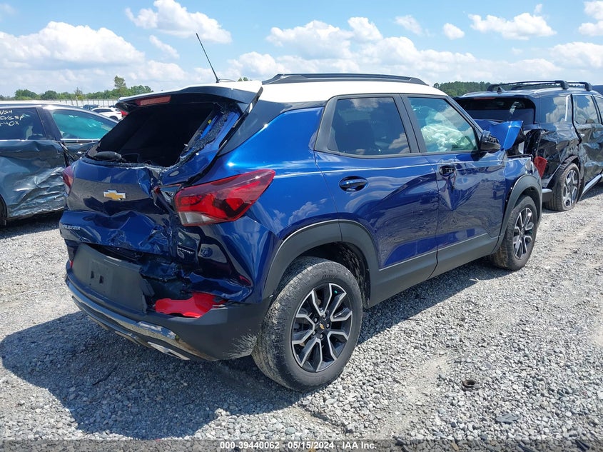 VIN KL79MVSL4NB032961 2022 CHEVROLET TRAILBLAZER FWD ACTIV