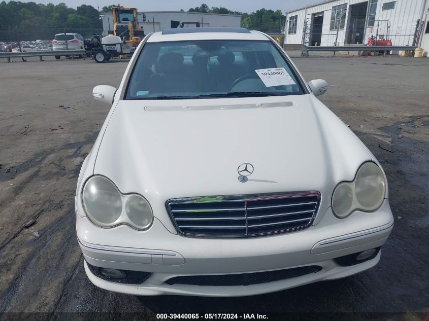 2006 Mercedes-Benz C 230 Sport VIN: WDBRF52H56F782211 Lot: 39440065