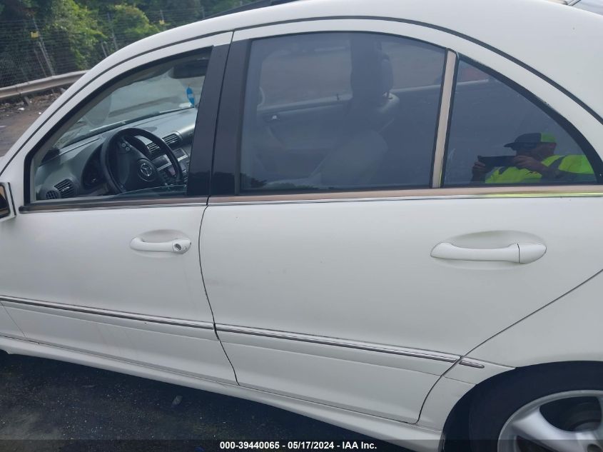 2006 Mercedes-Benz C 230 Sport VIN: WDBRF52H56F782211 Lot: 39440065