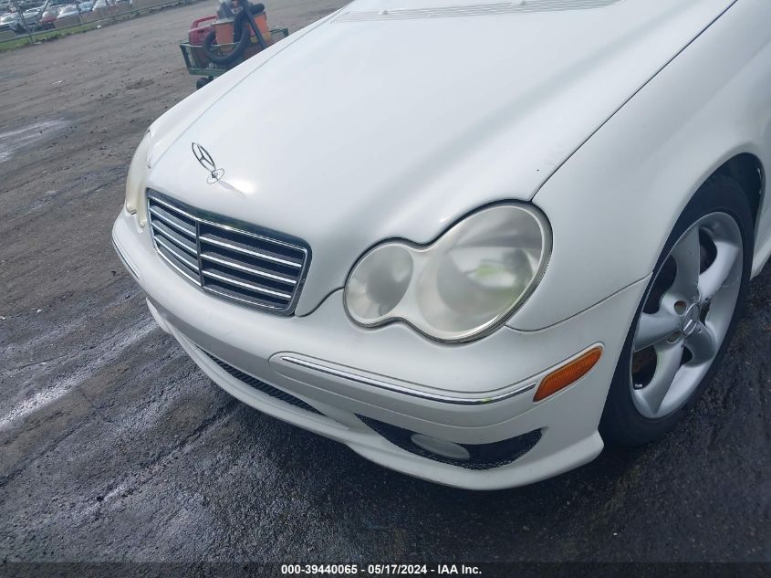 2006 Mercedes-Benz C 230 Sport VIN: WDBRF52H56F782211 Lot: 39440065