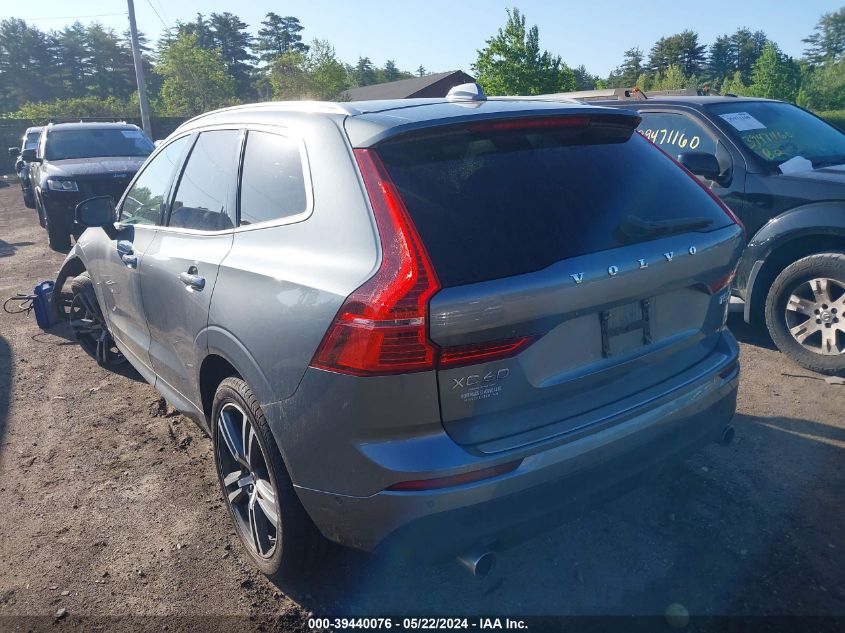 2019 Volvo Xc60 T5 Momentum VIN: LYV102RK3KB265067 Lot: 39440076