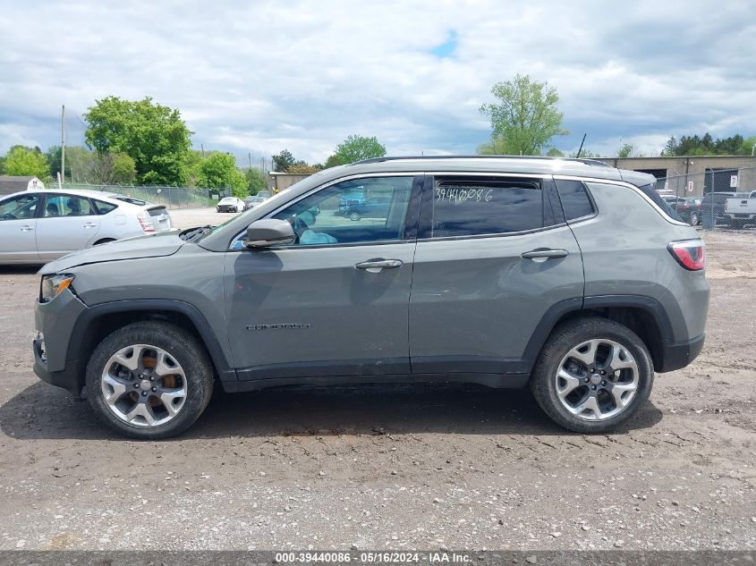 2019 Jeep Compass Limited 4X4 VIN: 3C4NJDCB0KT811441 Lot: 39440086