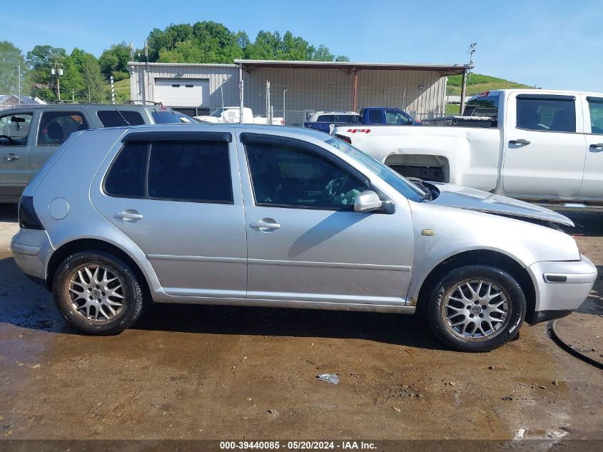 2004 Volkswagen Golf Gl 2.0L VIN: 9BWFL61J844004099 Lot: 39440085