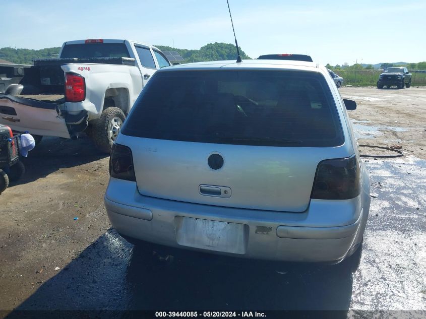 2004 Volkswagen Golf Gl 2.0L VIN: 9BWFL61J844004099 Lot: 39440085