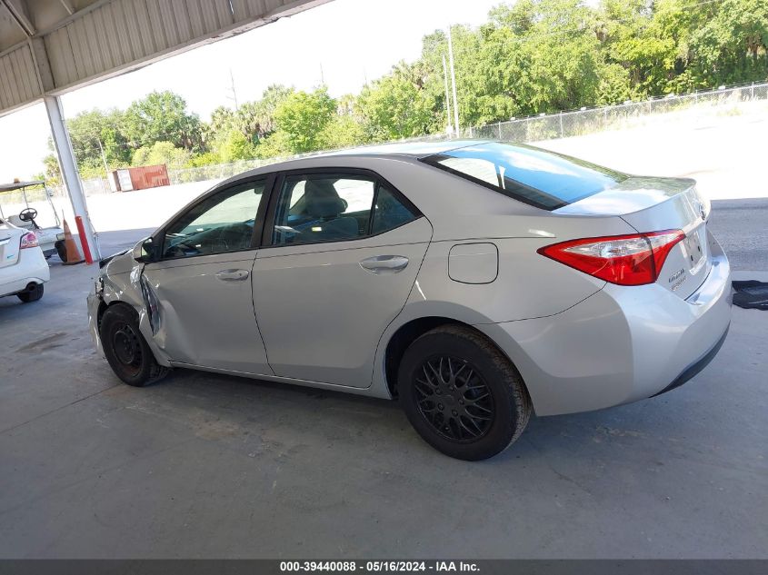 2016 Toyota Corolla L VIN: 2T1BURHE2GC487977 Lot: 39440088