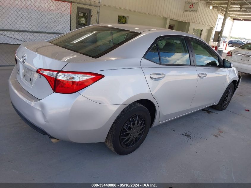 2016 Toyota Corolla L VIN: 2T1BURHE2GC487977 Lot: 39440088