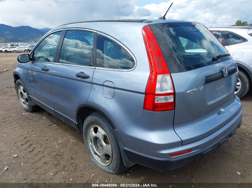 2010 Honda Cr-V Lx VIN: 5J6RE4H3XAL090525 Lot: 39440094