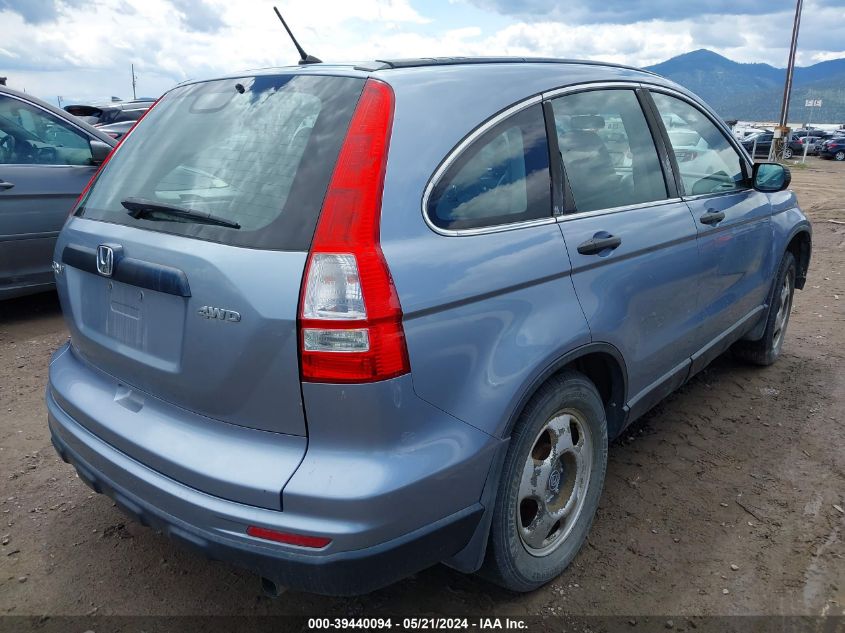 2010 Honda Cr-V Lx VIN: 5J6RE4H3XAL090525 Lot: 39440094