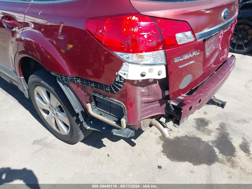 2011 Subaru Outback 3.6R Limited VIN: 4S4BRDKC7B2416899 Lot: 39440118