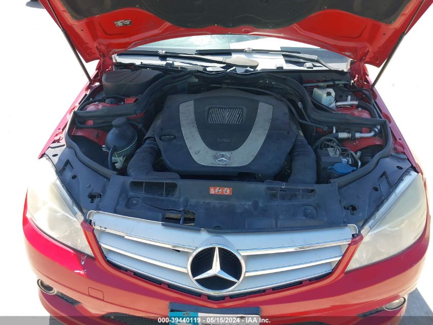 2008 Mercedes-Benz C 350 Sport VIN: WDDGF56X68R034052 Lot: 39440119