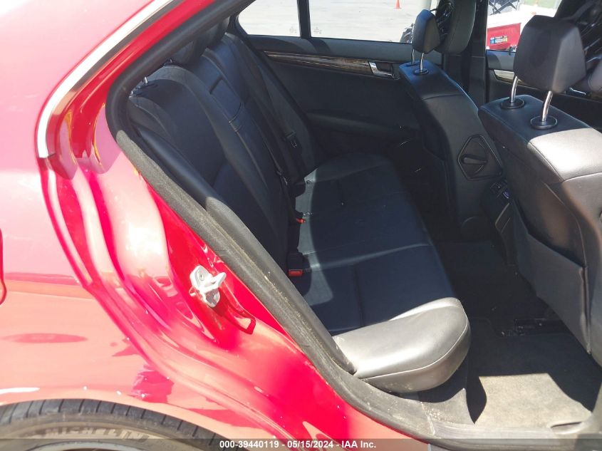 2008 Mercedes-Benz C 350 Sport VIN: WDDGF56X68R034052 Lot: 39440119