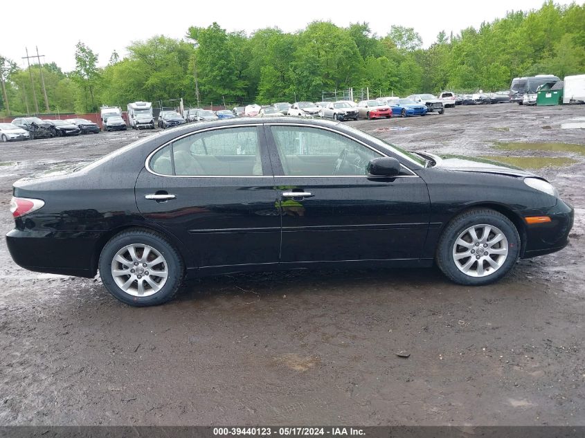 2004 Lexus Es 330 VIN: JTHBA30G245006278 Lot: 39440123