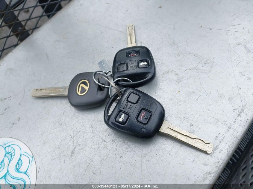 2004 Lexus Es 330 VIN: JTHBA30G245006278 Lot: 39440123