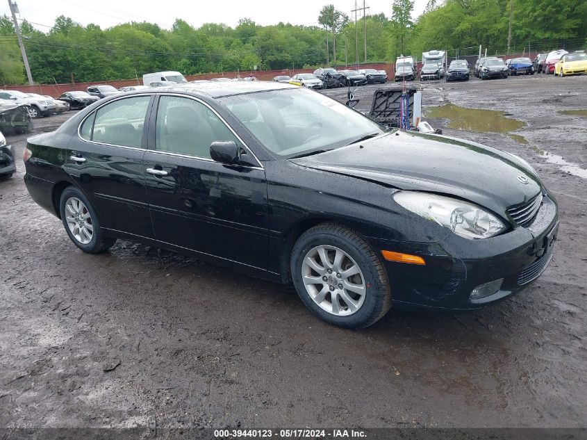 2004 Lexus Es 330 VIN: JTHBA30G245006278 Lot: 39440123