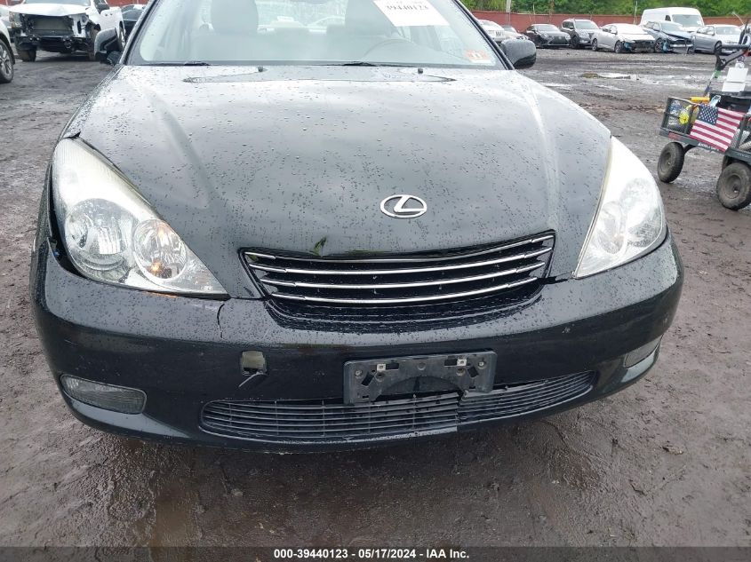 2004 Lexus Es 330 VIN: JTHBA30G245006278 Lot: 39440123