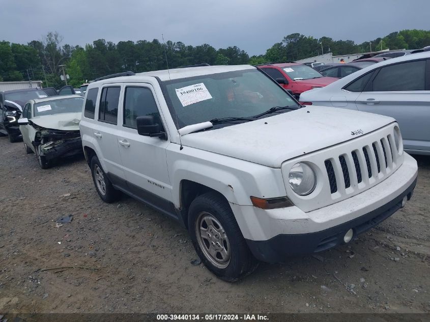 2014 Jeep Patriot Sport VIN: 1C4NJPBB3ED917461 Lot: 39440134