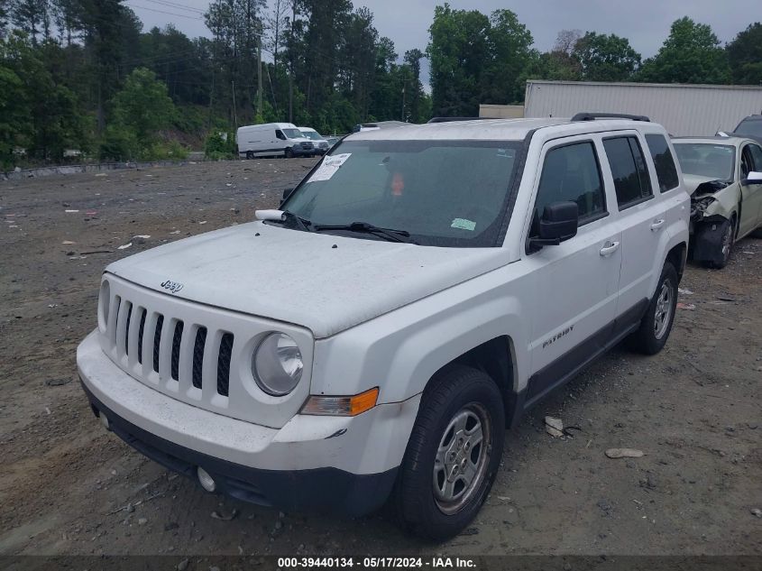 2014 Jeep Patriot Sport VIN: 1C4NJPBB3ED917461 Lot: 39440134