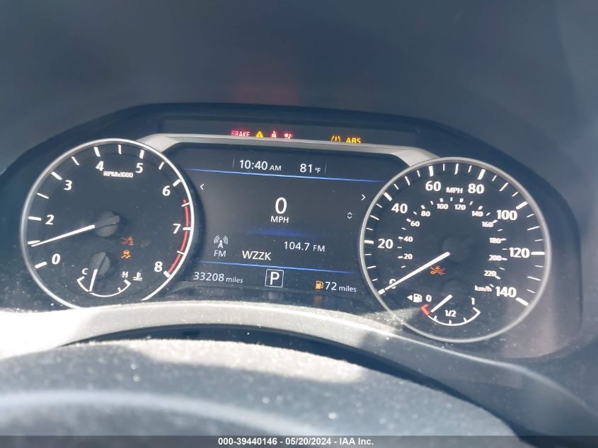 2020 Nissan Altima Sr Fwd VIN: 1N4BL4CV5LC165338 Lot: 39440146