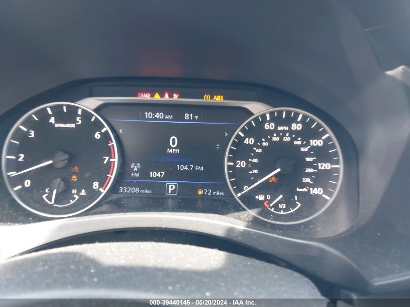 2020 Nissan Altima Sr Fwd VIN: 1N4BL4CV5LC165338 Lot: 39440146