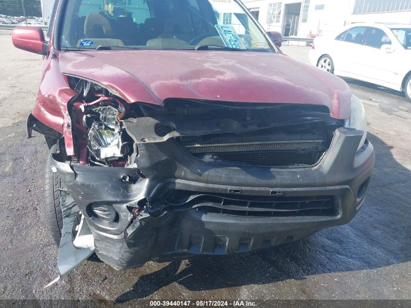 2005 Honda Cr-V Ex VIN: SHSRD78805U311184 Lot: 39440147