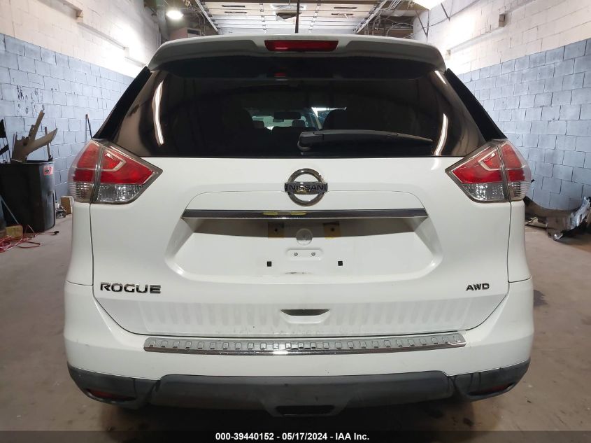 2016 NISSAN ROGUE S - KNMAT2MV5GP712762