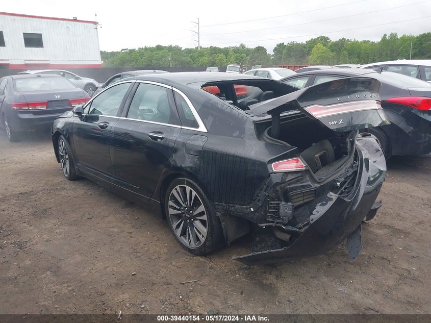 VIN 3LN6L5MU4HR631871 2017 LINCOLN MKZ HYBRID RESERVE
