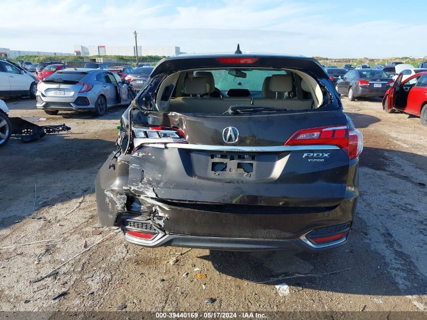 2017 Acura Rdx Technology Acurawatch Plus Packages/W/Technology Package VIN: 5J8TB3H53HL010333 Lot: 39440169