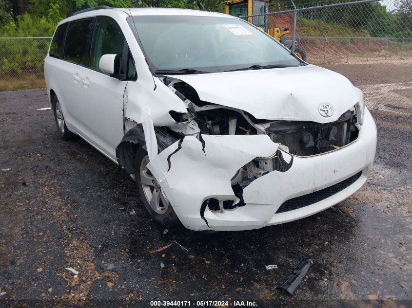 2012 Toyota Sienna Le V6 8 Passenger VIN: 5TDKK3DC5CS275910 Lot: 39440171