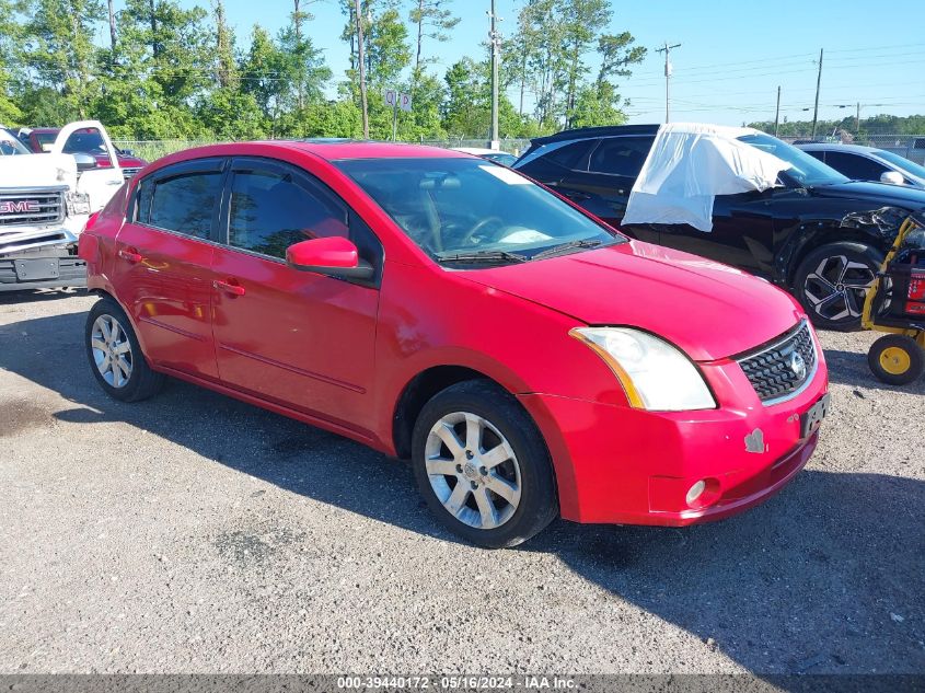 2008 Nissan Sentra 2.0Sl VIN: 3N1AB61E58L609954 Lot: 39440172