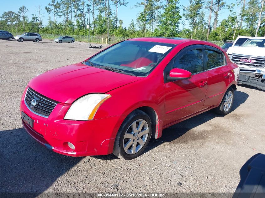 2008 Nissan Sentra 2.0Sl VIN: 3N1AB61E58L609954 Lot: 39440172