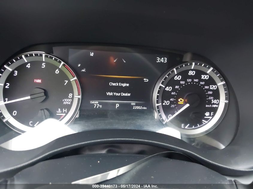 2023 Toyota Highlander Xle VIN: 5TDKDRAH9PS501756 Lot: 39440173