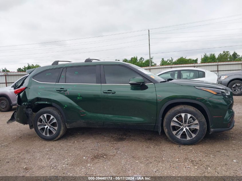 2023 Toyota Highlander Xle VIN: 5TDKDRAH9PS501756 Lot: 39440173