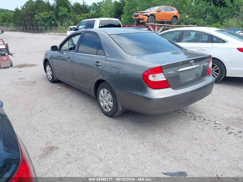 2003 Toyota Camry Le VIN: 4T1BE32K13U705330 Lot: 39440177