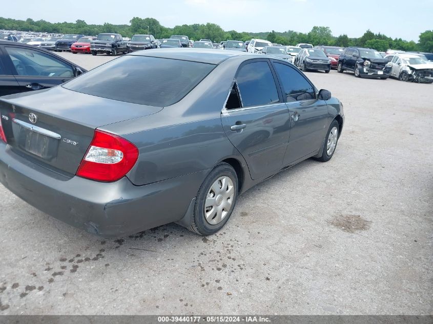 2003 Toyota Camry Le VIN: 4T1BE32K13U705330 Lot: 39440177