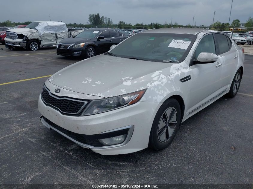 2012 Kia Optima Hybrid Ex VIN: KNAGM4AD5C5035598 Lot: 39440182