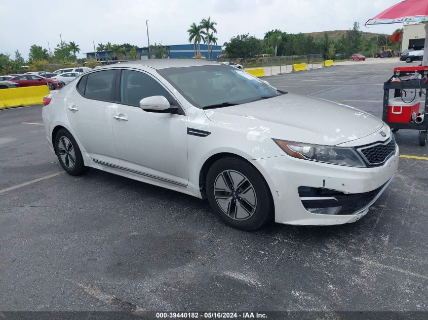 2012 Kia Optima Hybrid Ex VIN: KNAGM4AD5C5035598 Lot: 39440182