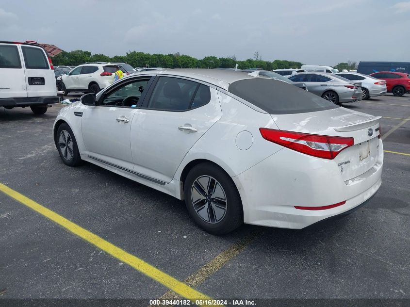 2012 Kia Optima Hybrid Ex VIN: KNAGM4AD5C5035598 Lot: 39440182